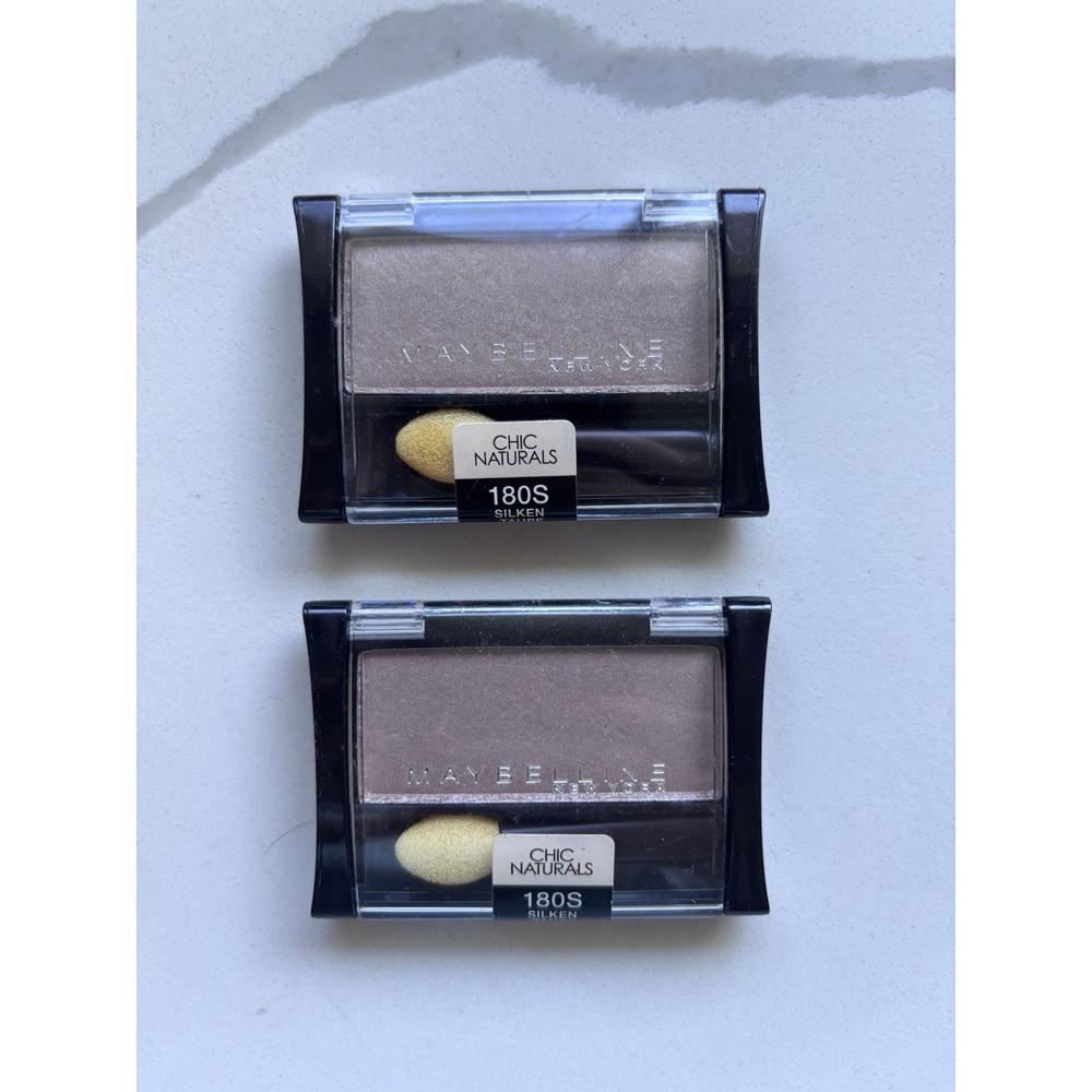 2 NEW Maybelline Expert Wear eyeshadow- 180 SILKEN TAUPE